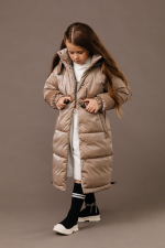 Пальто для девочки GnK Р.Э.Ц. С-757 превью фото
